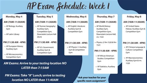 AP Exam Sch 1